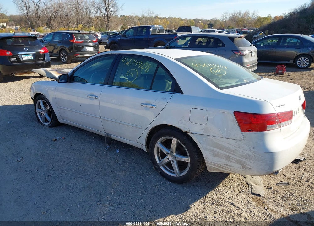 2006 HYUNDAI SONATA GLS V6/LX V6 VIN: 5NPEU46F96H083890