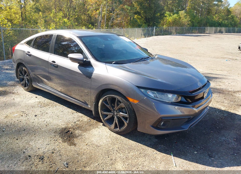 2019 HONDA CIVIC SPORT VIN: 19XFC2F89KE009722