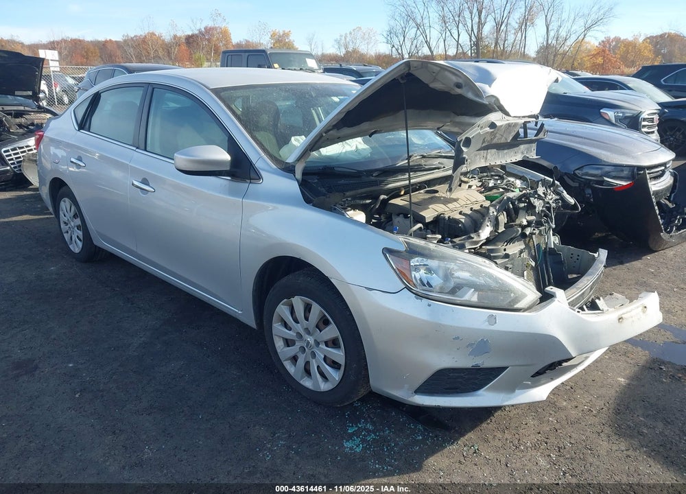 2019 NISSAN SENTRA S VIN: 3N1AB7AP0KY268044