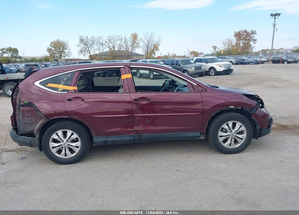2012 HONDA CR-V EX-L VIN: 5J6RM3H76CL013055