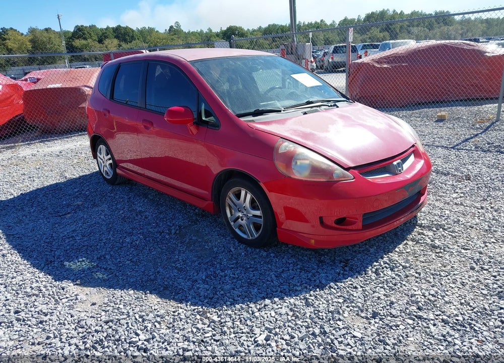 2008 HONDA FIT SPORT VIN: JHMGD38678S015770