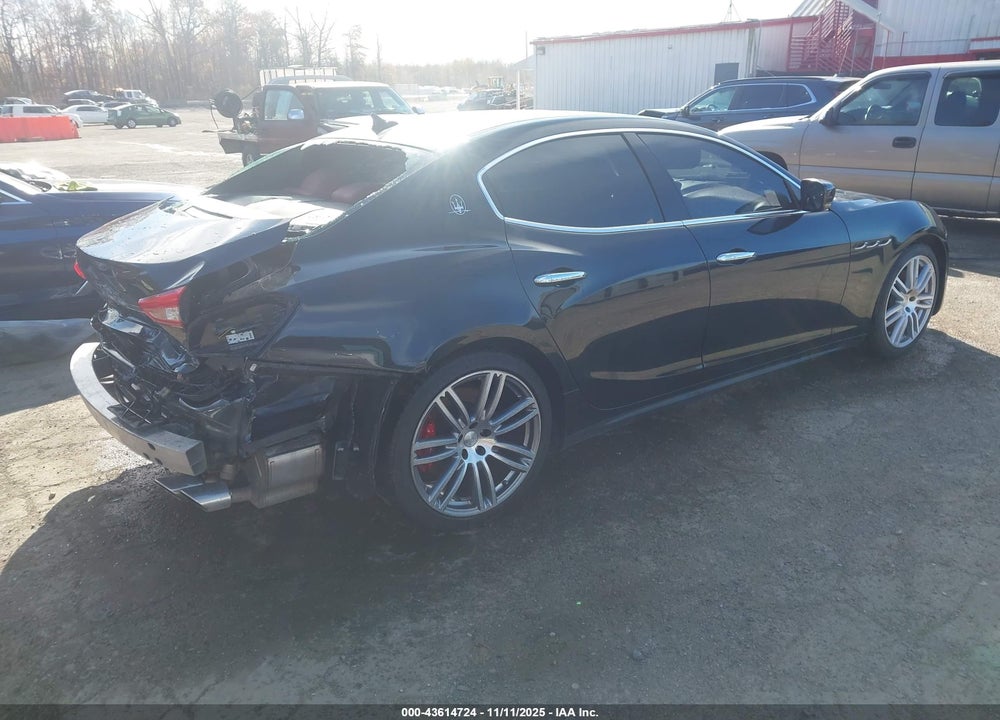 2016 MASERATI GHIBLI S Q4 VIN: ZAM57RTA3G1168869