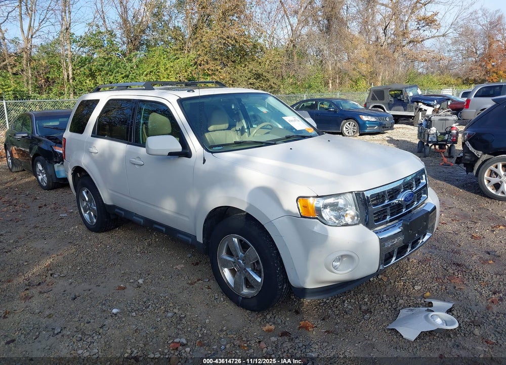 2011 FORD ESCAPE LIMITED VIN: 1FMCU0E71BKC03165