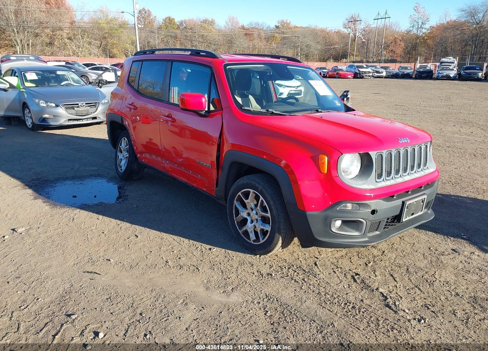 2015 JEEP RENEGADE LATITUDE VIN: ZACCJBBT0FPB72017