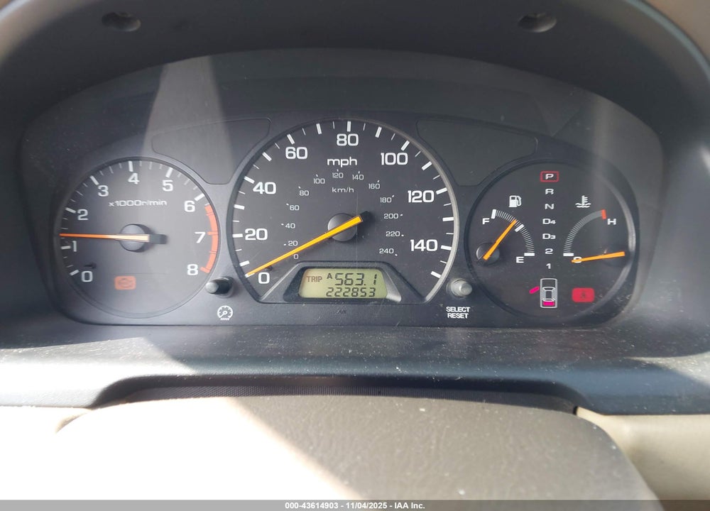 1999 HONDA ACCORD EX VIN: JHMCG6674XC009811