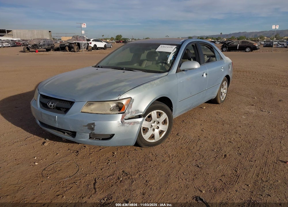 2008 HYUNDAI SONATA GLS VIN: 5NPET46C68H372589
