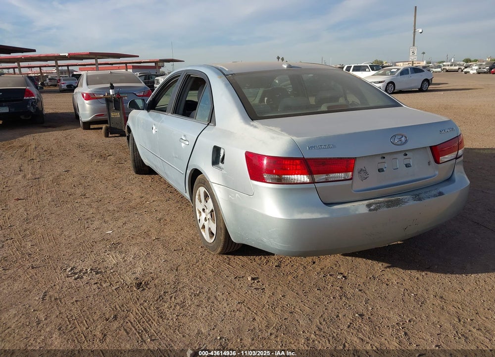 2008 HYUNDAI SONATA GLS VIN: 5NPET46C68H372589