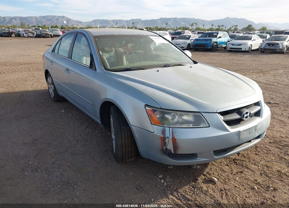 2008 HYUNDAI SONATA GLS VIN: 5NPET46C68H372589