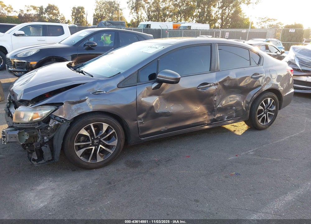 2014 HONDA CIVIC EX VIN: 19XFB2F82EE272142