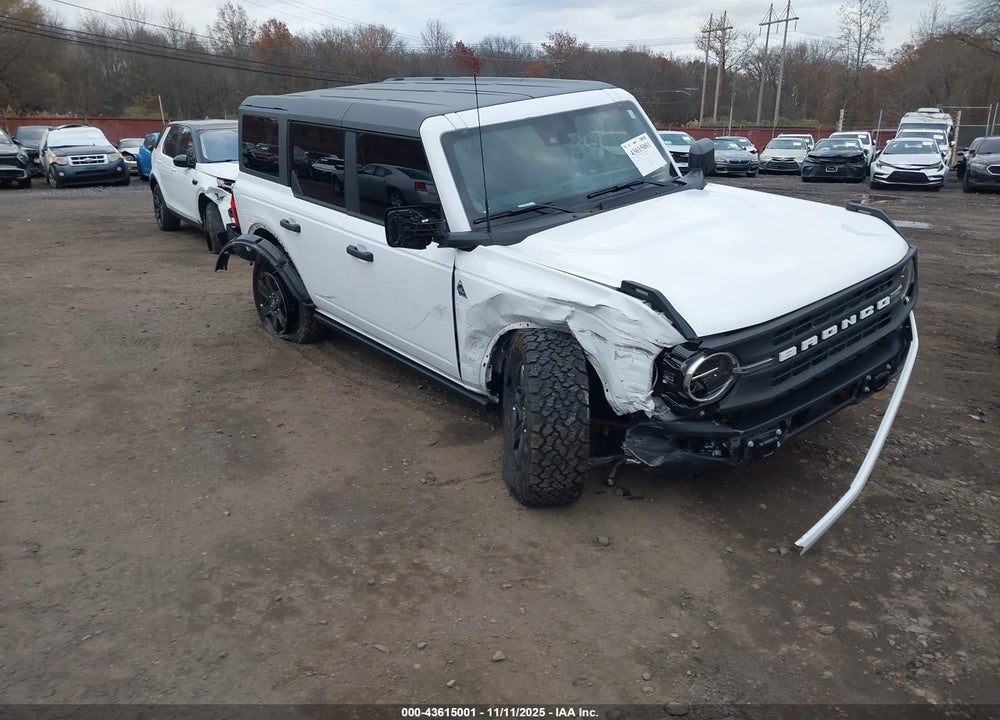 2024 FORD BRONCO BLACK DIAMOND VIN: 1FMDE1BH0RLA14144
