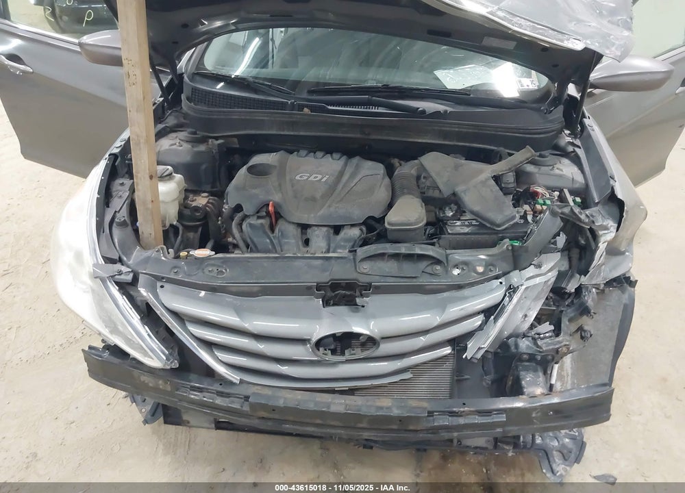 2012 HYUNDAI SONATA GLS VIN: 5NPEB4ACXCH399331