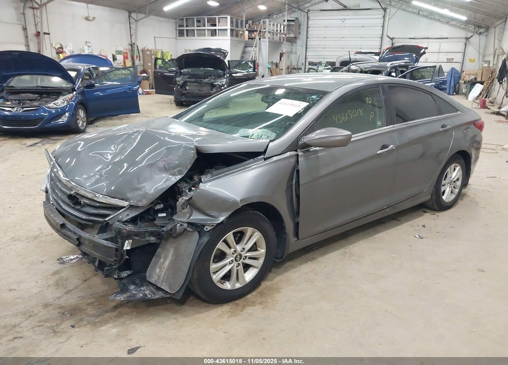 2012 HYUNDAI SONATA GLS VIN: 5NPEB4ACXCH399331
