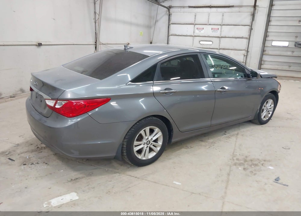 2012 HYUNDAI SONATA GLS VIN: 5NPEB4ACXCH399331