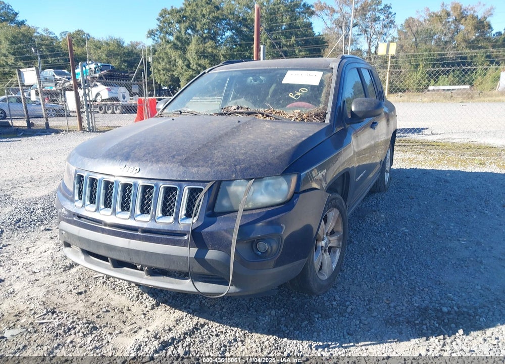 2014 JEEP COMPASS SPORT VIN: 1C4NJCBAXED508647