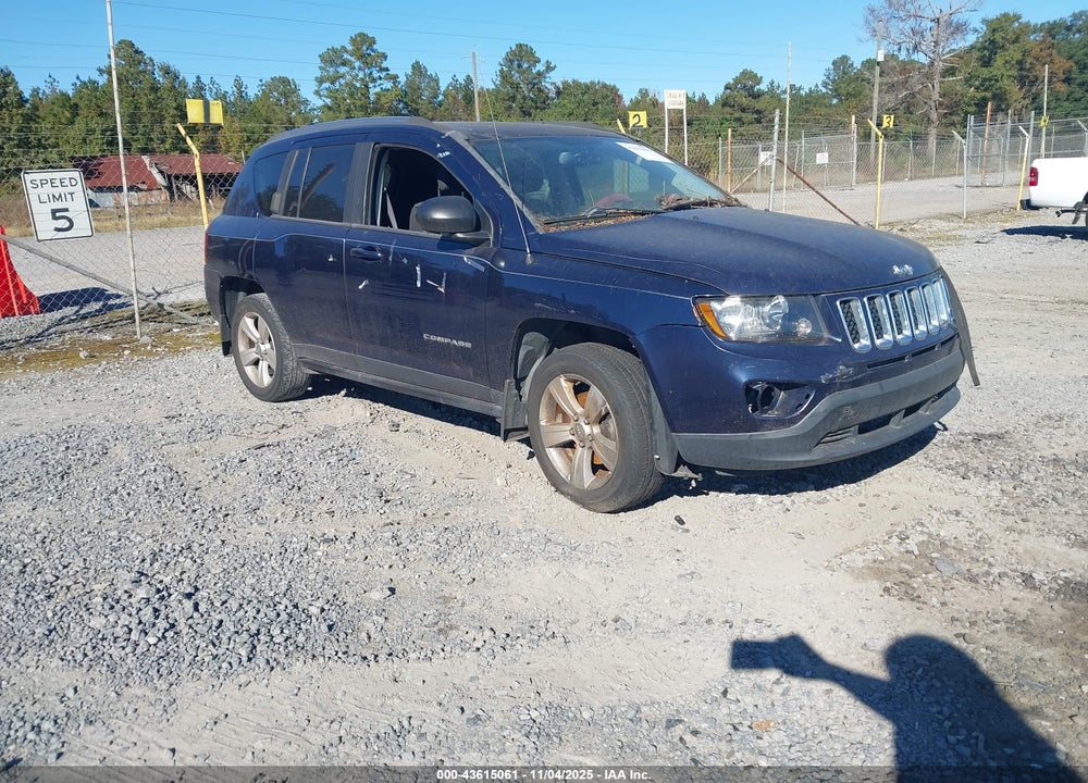 2014 JEEP COMPASS SPORT VIN: 1C4NJCBAXED508647