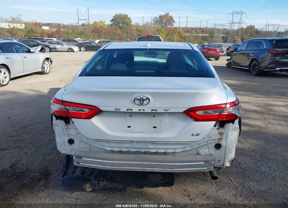 2020 TOYOTA CAMRY VIN: 4T1C11AK8LU887291