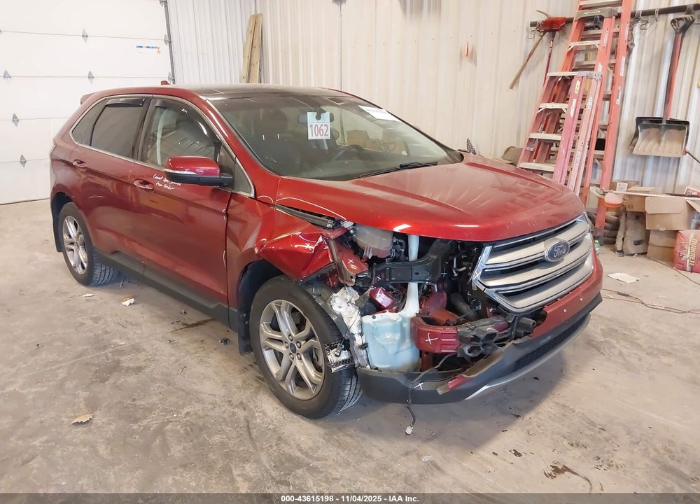 2017 FORD EDGE TITANIUM VIN: 2FMPK4K93HBB66482