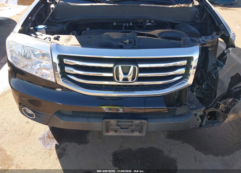 2013 HONDA PILOT VIN: 5FNYF4H57DB036624