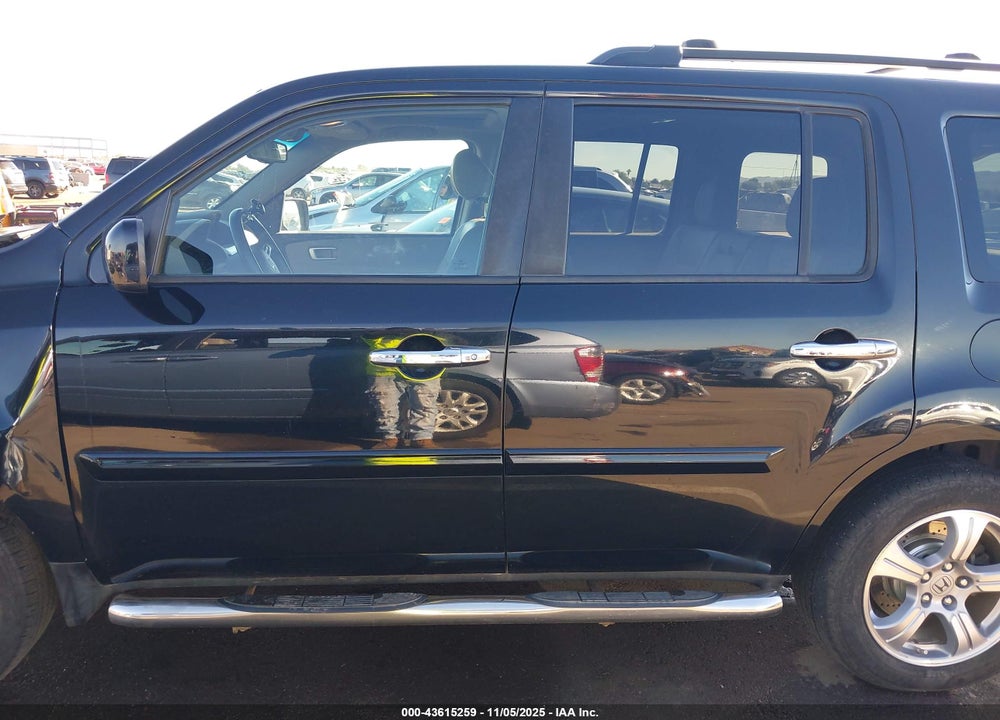 2013 HONDA PILOT VIN: 5FNYF4H57DB036624