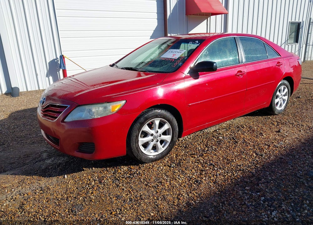 2011 TOYOTA CAMRY LE V6 VIN: 4T1BK3EK1BU624783