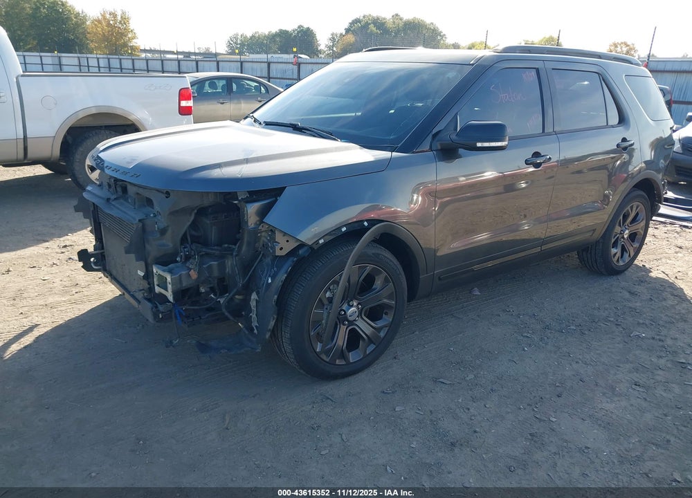 2018 FORD EXPLORER SPORT VIN: 1FM5K8GT8JGA30379
