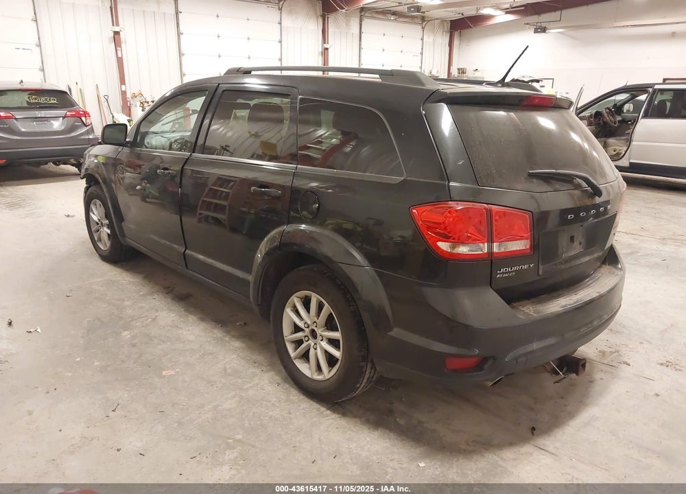 2013 DODGE JOURNEY SXT VIN: 3C4PDDBGXDT579351
