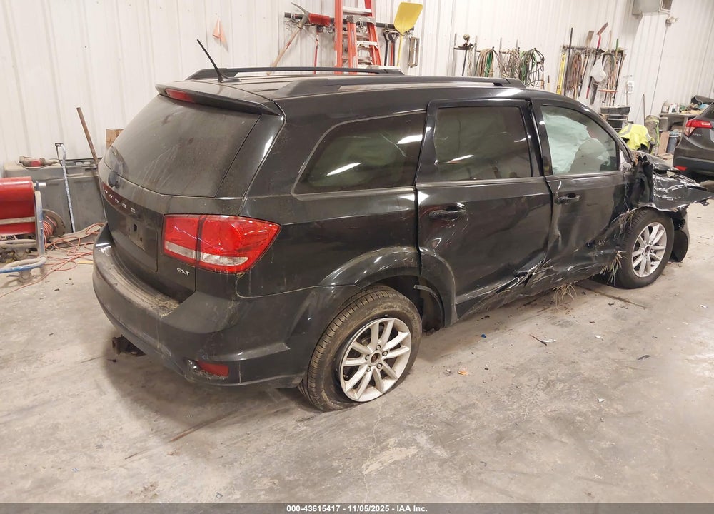 2013 DODGE JOURNEY SXT VIN: 3C4PDDBGXDT579351