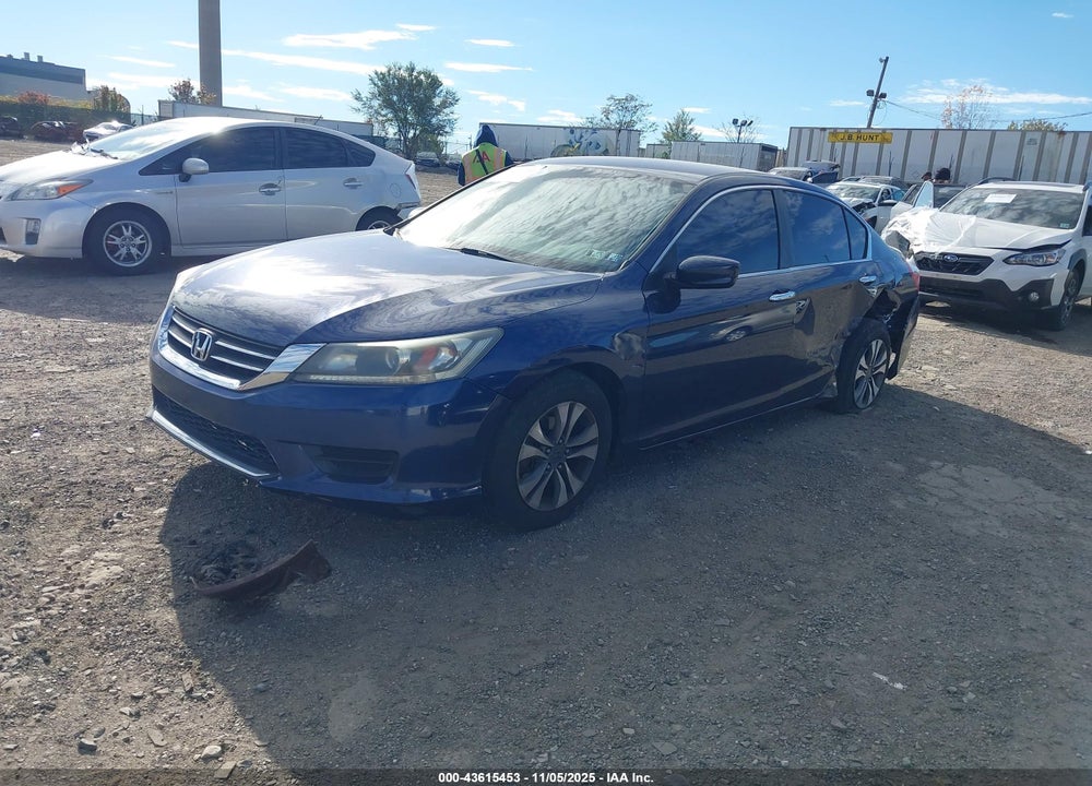 2013 HONDA ACCORD LX VIN: 1HGCR2F36DA175578