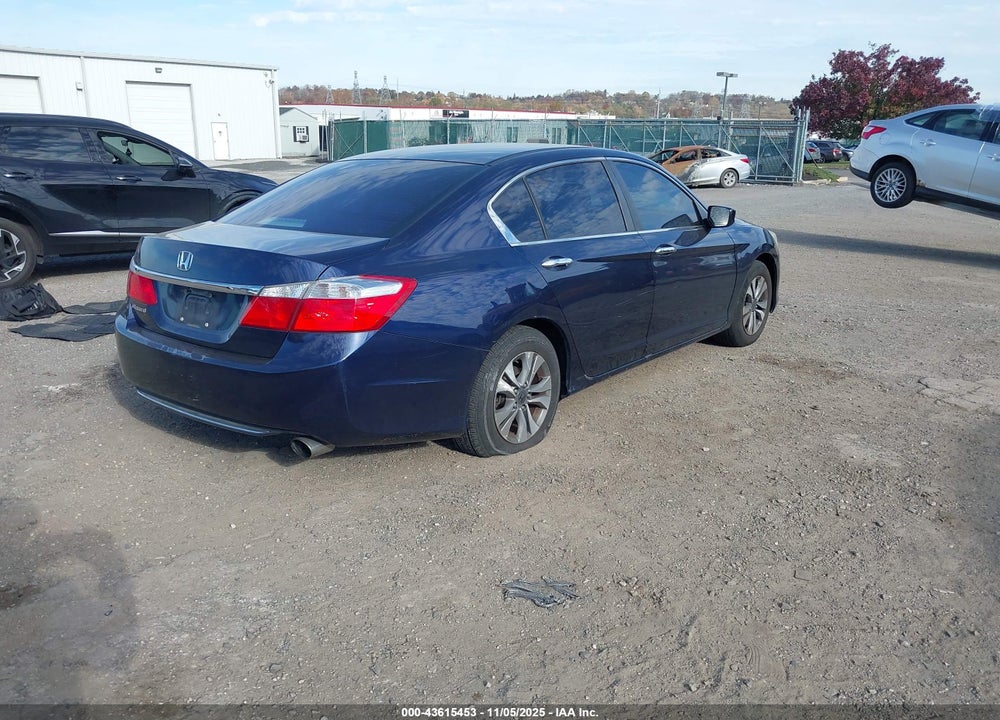 2013 HONDA ACCORD LX VIN: 1HGCR2F36DA175578