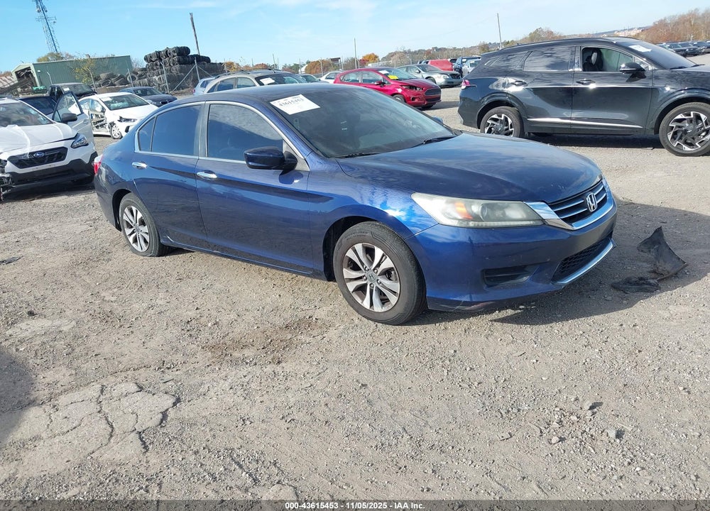 2013 HONDA ACCORD LX VIN: 1HGCR2F36DA175578