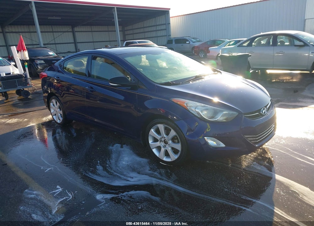 2013 HYUNDAI ELANTRA LIMITED VIN: 5NPDH4AE2DH268648