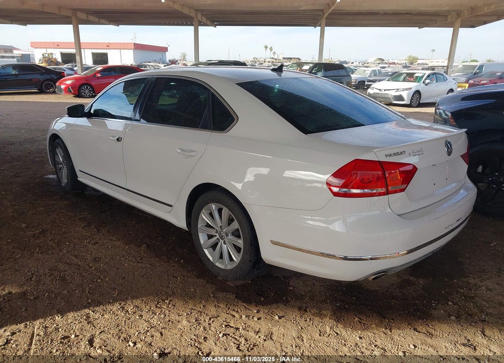 2012 VOLKSWAGEN PASSAT 2.5L SEL PREMIUM VIN: 1VWCP7A33CC077987