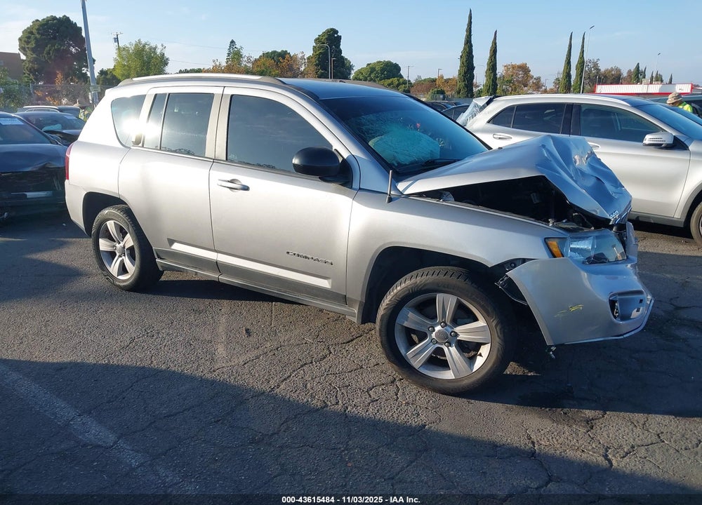 2017 JEEP COMPASS SPORT FWD VIN: 1C4NJCBA5HD124540