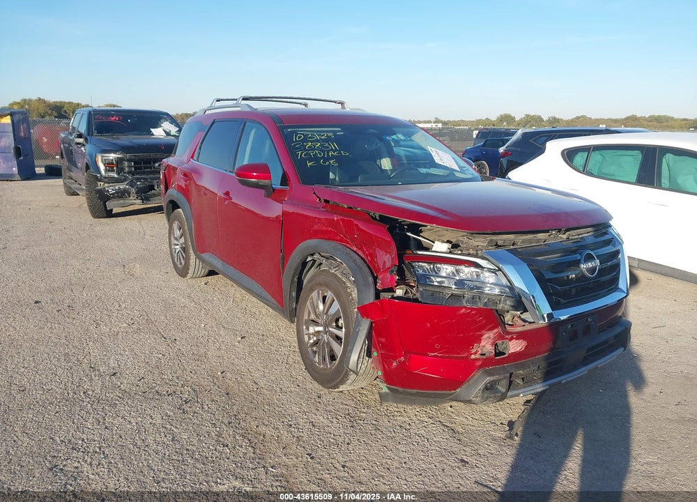 2023 NISSAN PATHFINDER SL 4WD VIN: 5N1DR3CC8PC222806