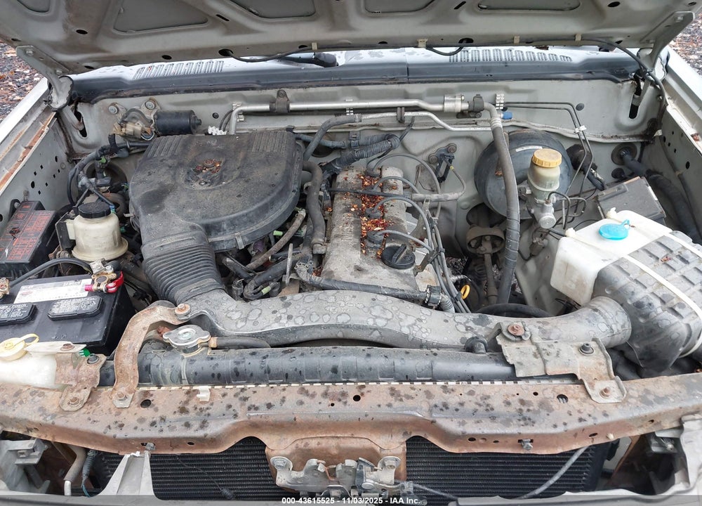 2000 NISSAN FRONTIER VIN: 1N6DD26S2YC417010