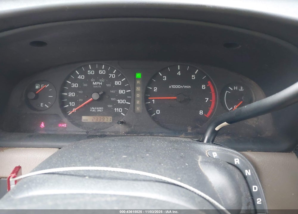 2000 NISSAN FRONTIER VIN: 1N6DD26S2YC417010
