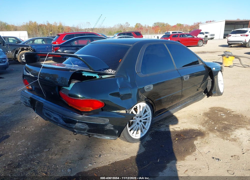 1993 SUBARU IMPREZA L PLUS VIN: JF1GC2444PH505149