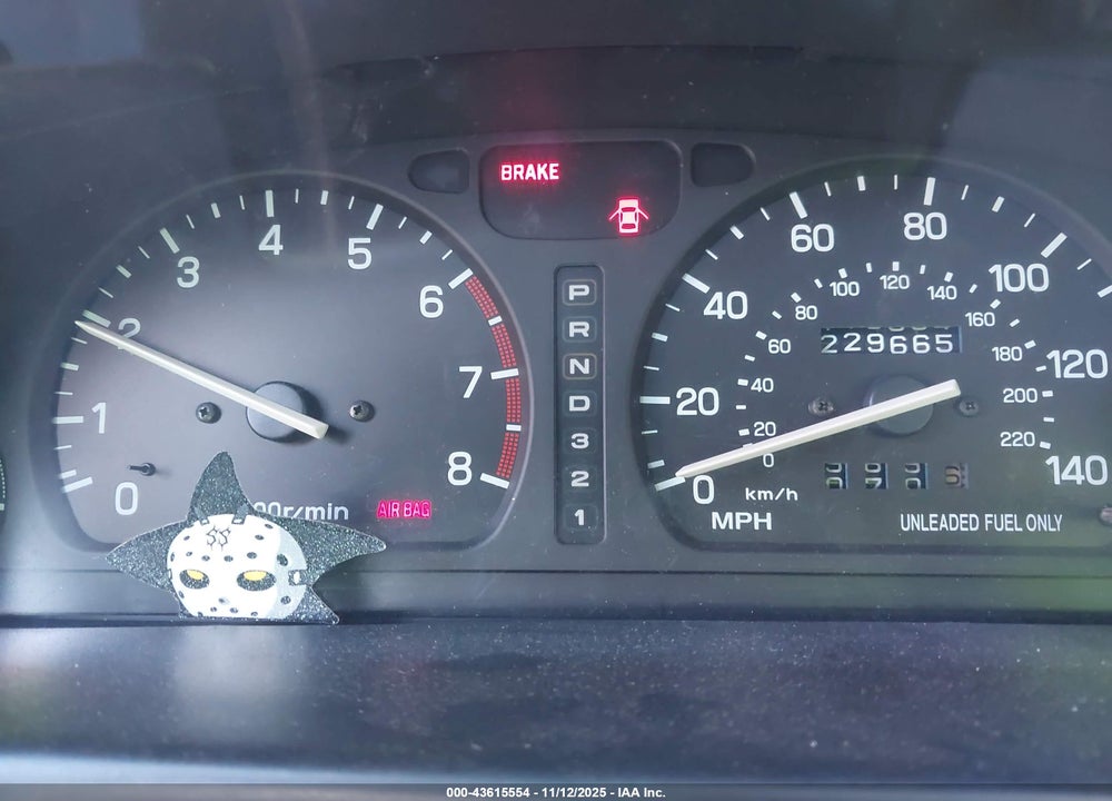 1993 SUBARU IMPREZA L PLUS VIN: JF1GC2444PH505149