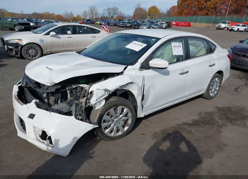 2018 NISSAN SENTRA S VIN: 3N1AB7APXJY316843