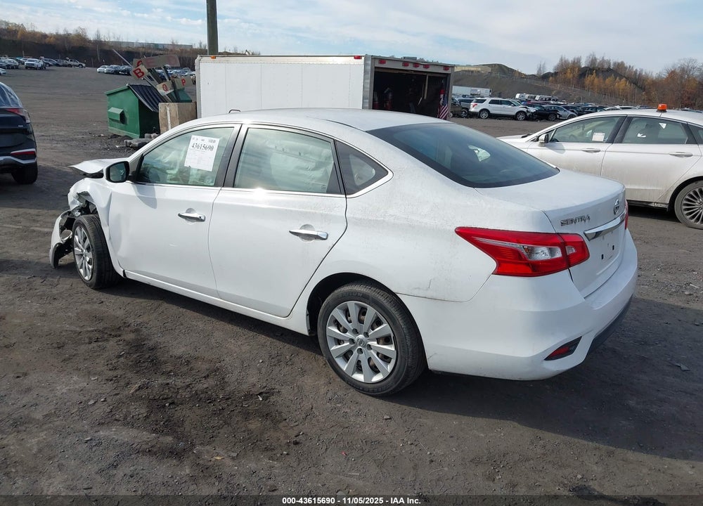 2018 NISSAN SENTRA S VIN: 3N1AB7APXJY316843