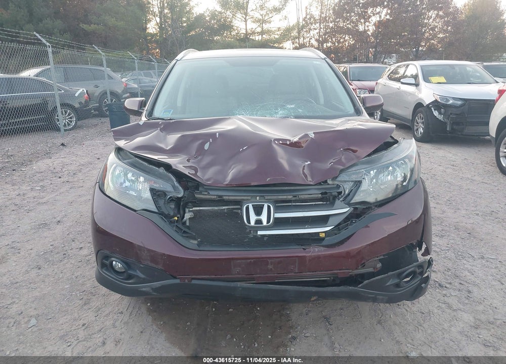 2014 HONDA CR-V EX-L VIN: 5J6RM4H79EL054725