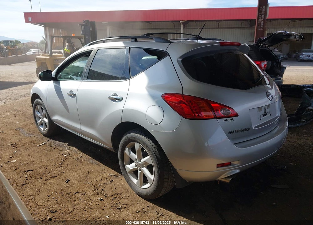 2010 NISSAN MURANO VIN: JN8AZ1MW7AW113364