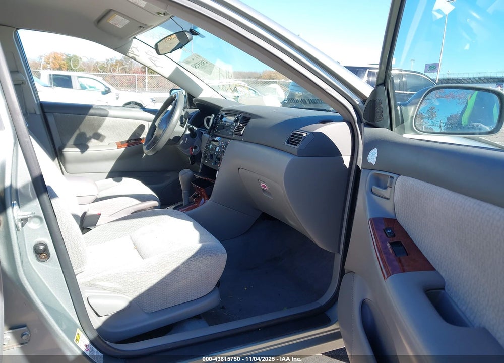 2004 TOYOTA COROLLA LE VIN: 2T1BR38EX4C299539