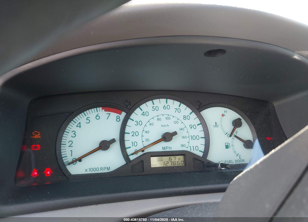 2004 TOYOTA COROLLA LE VIN: 2T1BR38EX4C299539