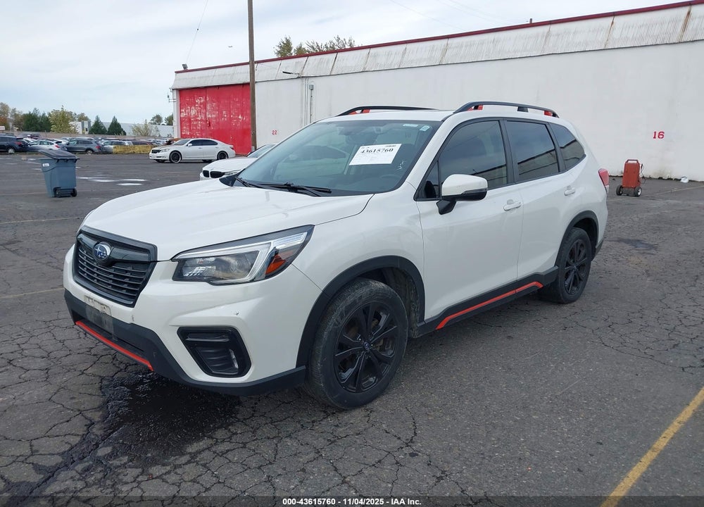 2021 SUBARU FORESTER SPORT VIN: JF2SKARC1MH574685