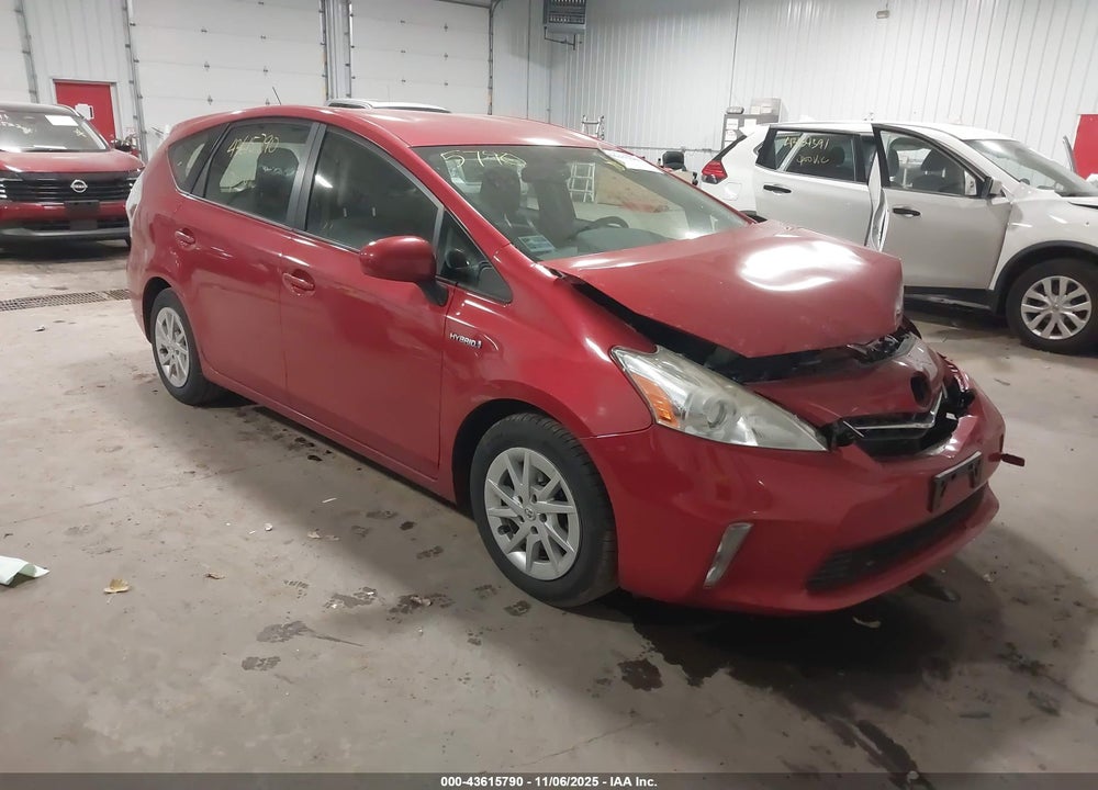 2013 TOYOTA PRIUS V TWO VIN: JTDZN3EU1D3234478