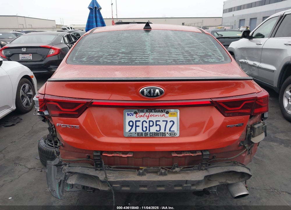 2020 KIA FORTE GT LINE VIN: 3KPF34AD6LE167730