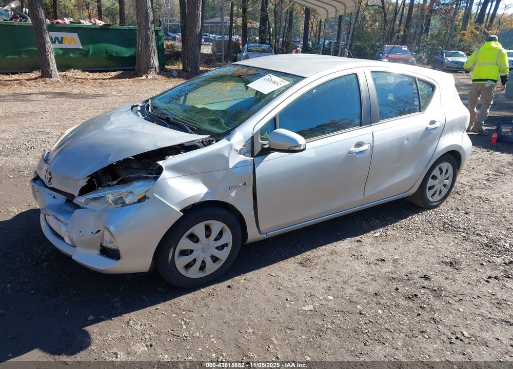 2013 TOYOTA PRIUS C VIN: JTDKDTB37D1531606