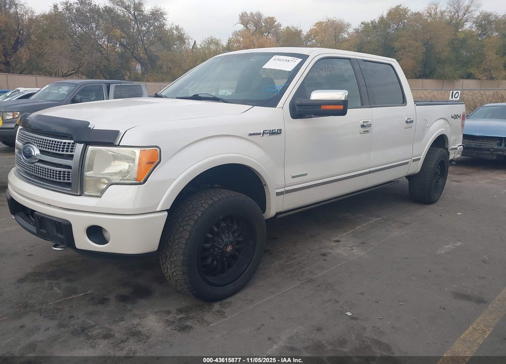 2012 FORD F-150 PLATINUM VIN: 1FTFW1ET6CFC83331