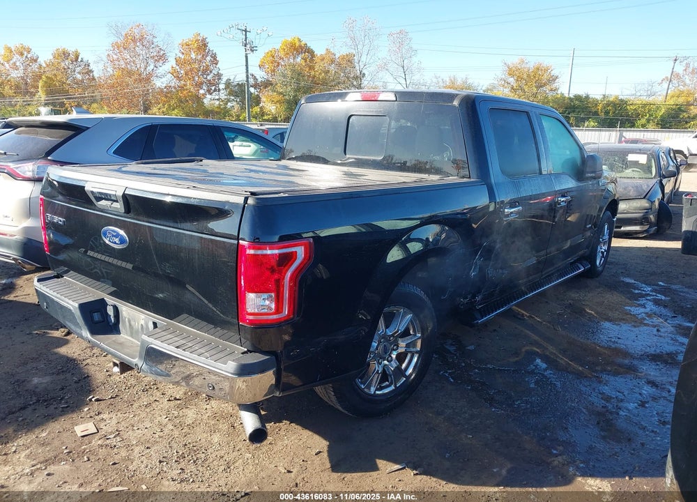 2016 FORD F-150 XLT VIN: 1FTEW1CP2GFB09778